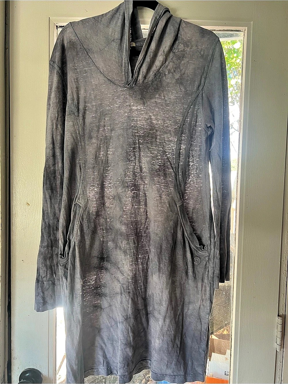 Gramicci Gray Hooded Maxi Dress Size XL